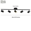 Barre spots LEDs ajustables moderne