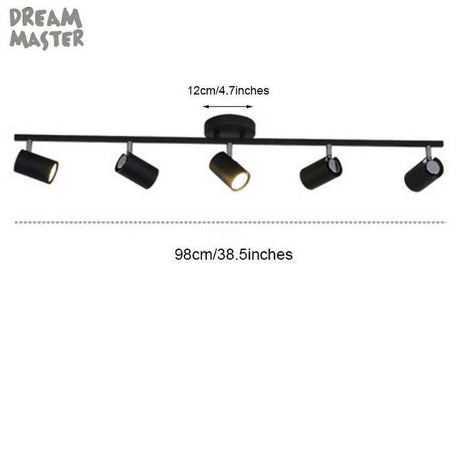 Barre spots LEDs ajustables moderne - vue 11 sur 17