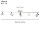 Barre spots LEDs ajustables moderne