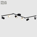 Barre spots LEDs ajustables moderne