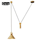 Suspension en métal avec long fil Oslo
