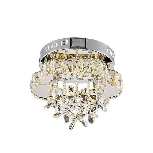 Plafonnier LED en cristal en forme de fleur - vue 9 sur 8
