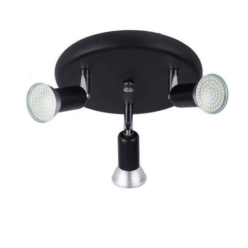 Plafonnier à spots LED noir Modern - vue 4 sur 3