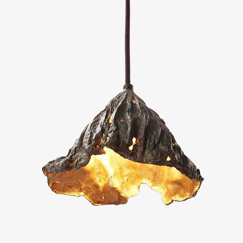 Suspension design écorce de feuille Tea - vue 6 sur 6