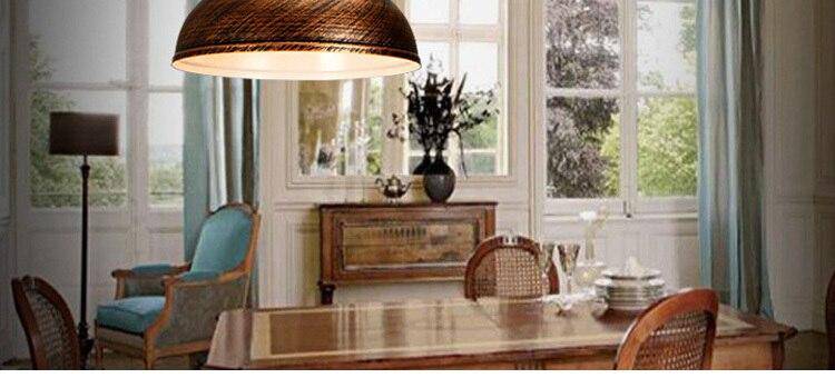 Suspension style bronze retro vintage - vue 4 sur 6