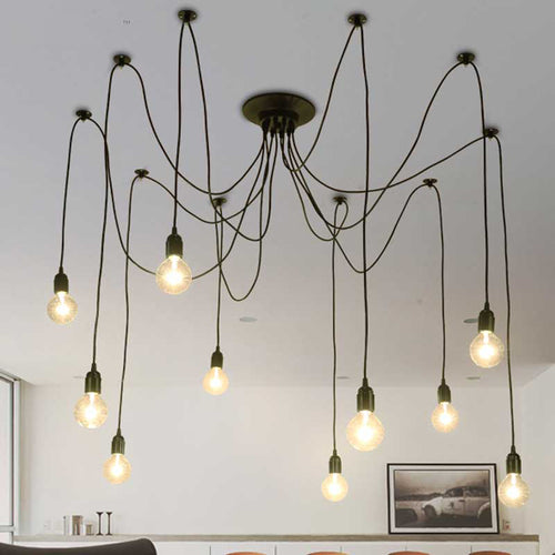 Suspension design avec lampes suspendues sur câble Dining - vue 2 sur 3