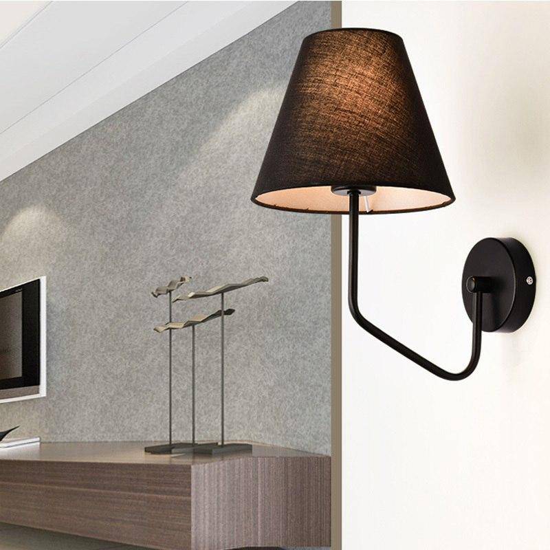Applique murale avec abat-jour en tissu Indoor - vue 5 sur 7