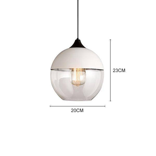 Suspension design en verre et métal moderne (plusieurs formes) - vue 6 sur 13