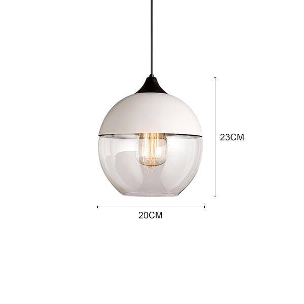 Suspension design en verre et métal moderne (plusieurs formes) - vue 5 sur 13