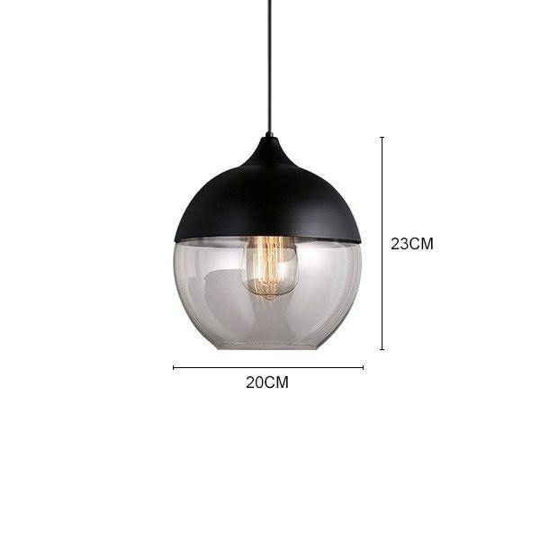 Suspension design en verre et métal moderne (plusieurs formes) - vue 8 sur 13