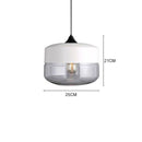 Suspension design en verre et métal moderne (plusieurs formes)