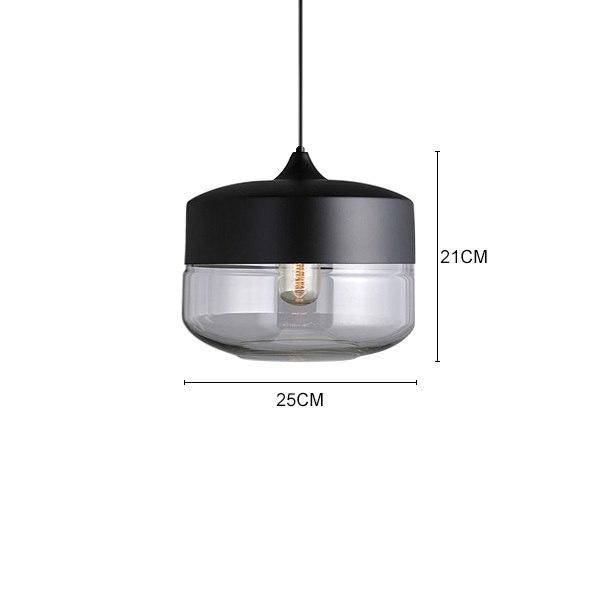 Suspension design en verre et métal moderne (plusieurs formes) - vue 12 sur 13