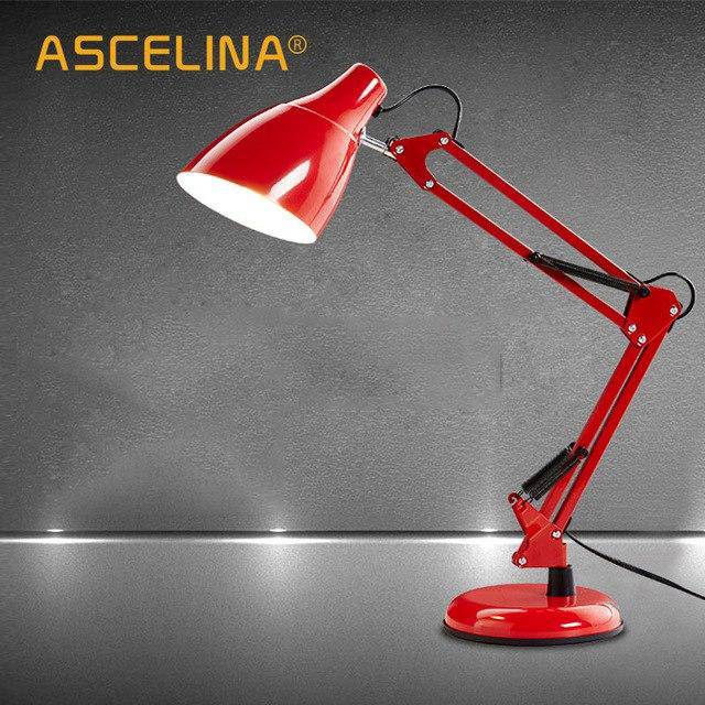Lampe de bureau avec bras articulé ajustable en métal Reading - vue 3 sur 7