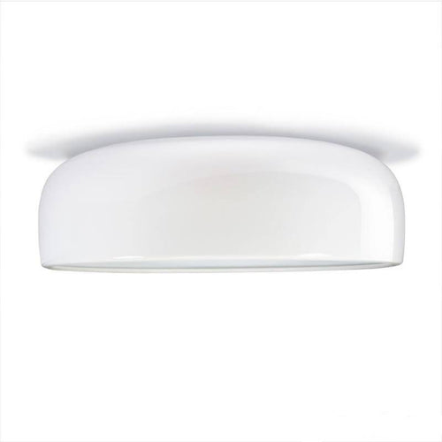 Plafonnier design en aluminium à LED arrondi Smithfield - vue 6 sur 7