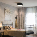 Plafonnier design en aluminium à LED arrondi Smithfield