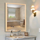 Miroir mural rectangulaire industriel Retro (plusieurs couleurs)
