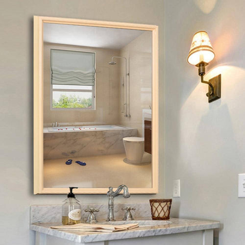 Miroir mural rectangulaire industriel Retro (plusieurs couleurs) - vue 2 sur 4