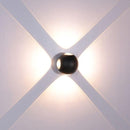 Applique murale design LED circulaire d'extérieur Sammyjo