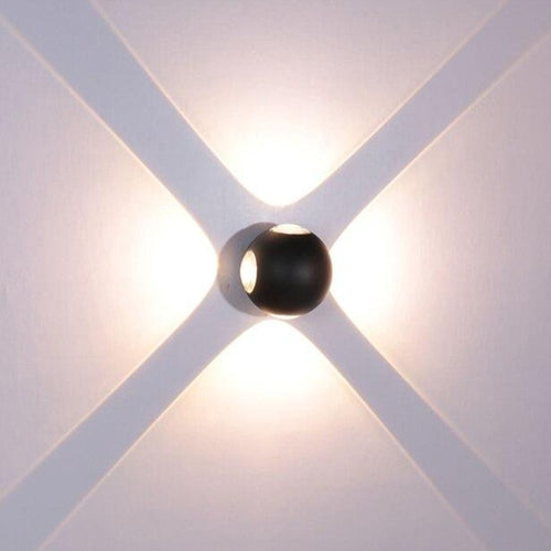 Applique murale design LED circulaire d'extérieur Sammyjo - vue 6 sur 8