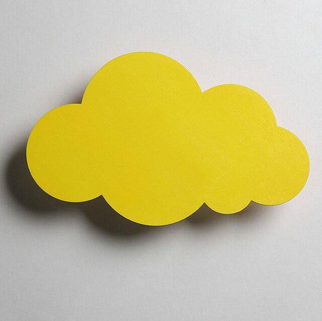 Applique murale enfant à LED nuage coloré - vue 5 sur 11