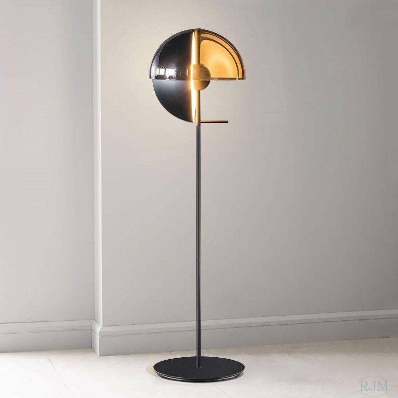 Lampadaire LED design lampe en boule changeable Lamp - vue 3 sur 11