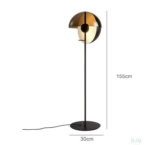 Lampadaire LED design lampe en boule changeable Lamp - vue 8 sur 11