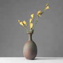 Vase style japonais en céramique arrondi