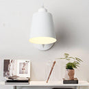 Applique murale industrielle à LED avec abat-jour en métal design Loft