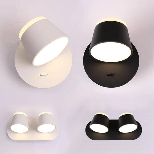 Applique moderne en métal ajustable Wall - vue 3 sur 6