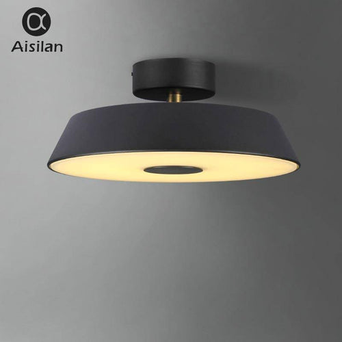 Plafonnier design LED rond en aluminium Circle - vue 2 sur 7