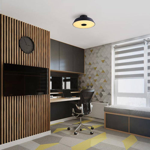 Plafonnier design LED rond en aluminium Circle - vue 3 sur 7