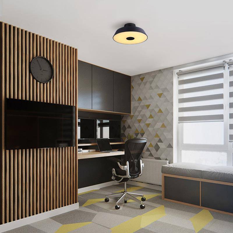 Plafonnier design LED rond en aluminium Circle - vue 3 sur 7