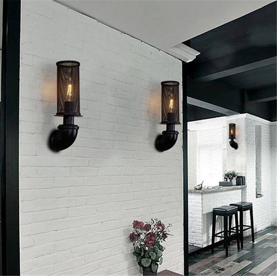 Applique murale LED en métal rétro industriel Beiaidi - vue 5 sur 7