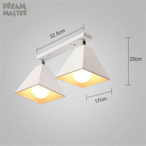 Suspension design LED en métal avec plusieurs abat-jours industriels - vue 8 sur 7