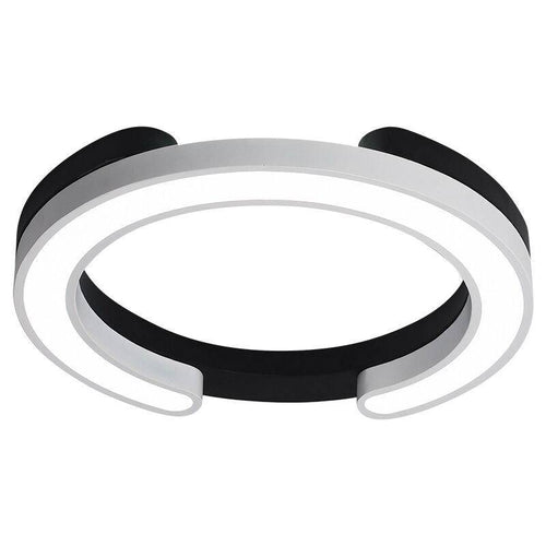 Plafonnier LED double cercles Study - vue 5 sur 5