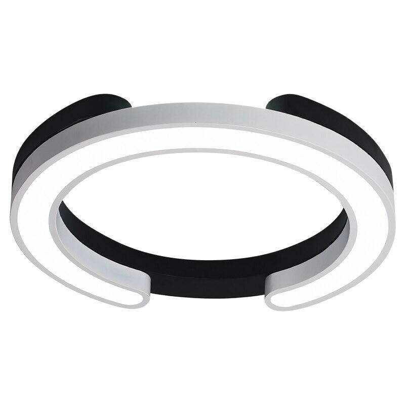 Plafonnier LED double cercles Study - vue 5 sur 5