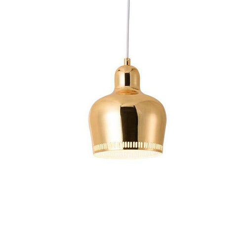 Suspension design LED avec abat-jour arrondi en métal Luxury Alto - vue 5 sur 7