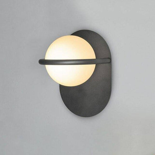 Applique murale design LED avec base arrondie en aluminium Luxury - vue 4 sur 6