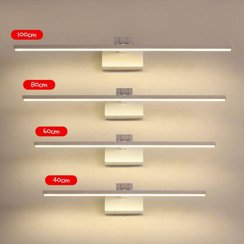 Applique murale longue à LED pour miroir - vue 6 sur 7