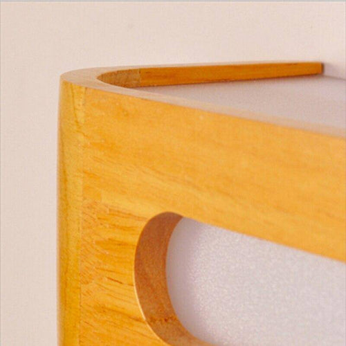 Applique murale barre en bois à LED Contract - vue 5 sur 5