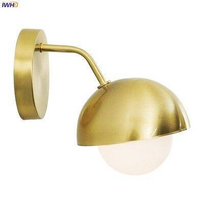 Applique murale LED en métal doré orientable - vue 9 sur 10