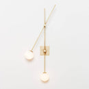 Applique murale design LED branches croisées Fixture