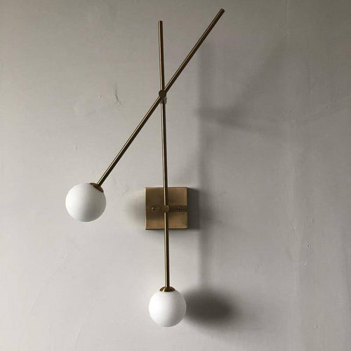 Applique murale design LED branches croisées Fixture - vue 6 sur 6