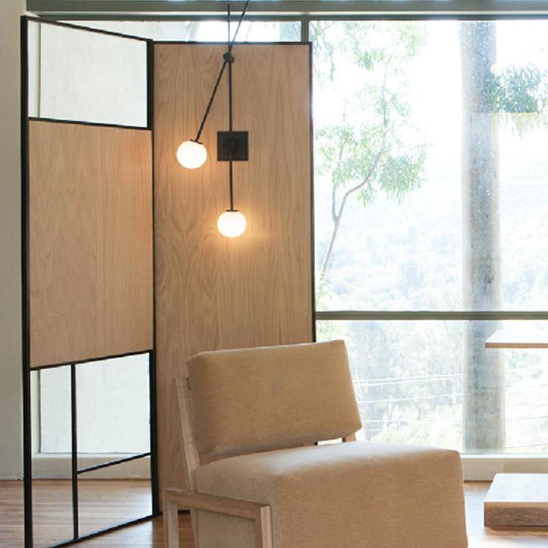 Applique murale design LED branches croisées Fixture - vue 6 sur 6