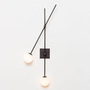 Applique murale design LED branches croisées Fixture