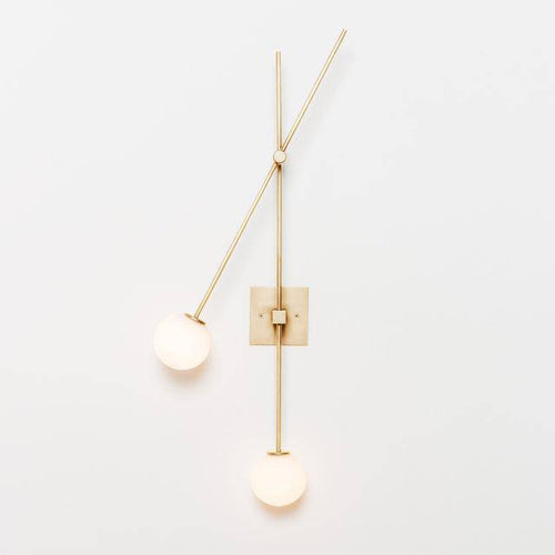 Applique murale design LED branches croisées Fixture - vue 4 sur 6