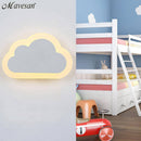 Applique murale LED enfant en forme de nuage
