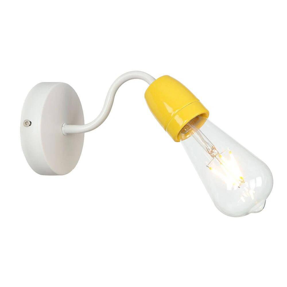 Applique murale moderne LED en métal coloré - vue 4 sur 11