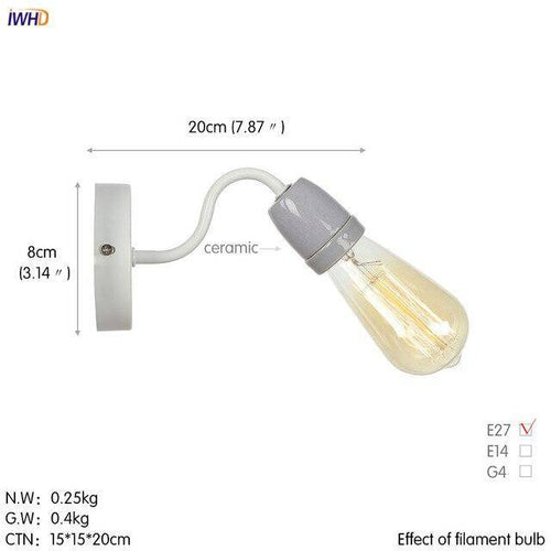 Applique murale moderne LED en métal coloré - vue 8 sur 11