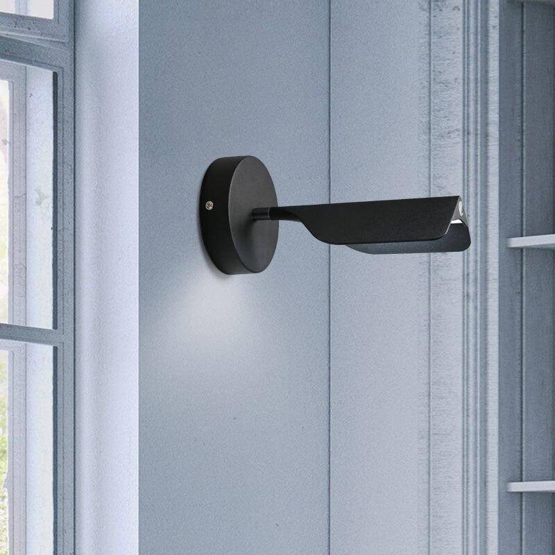 Applique murale design à LED en métal aux formes géométriques - vue 3 sur 8